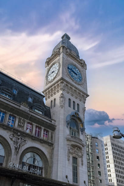 istock Paris, the clock of the gare de Lyon 2157897118