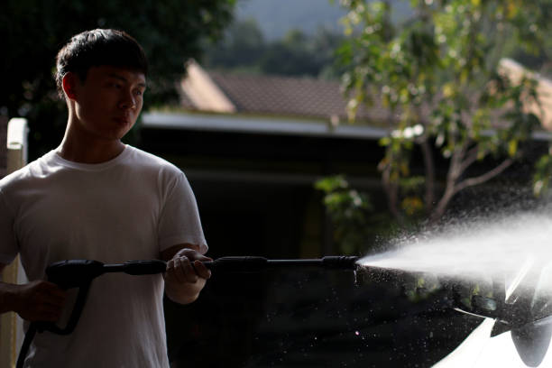 istock Car Washing at Home 2157897560
