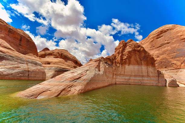 Lake Powell in Page Arizona , USA