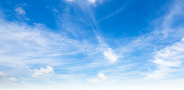 istock Sky Cloud Blue Background Paronama Web Cloudy summer Winter Season Day, Light Beauty Horizon Spring Brigth Gradient Calm Abstract Backdrop Air Nature View Wallpaper Landscape Cyan color Environment. 2157901586