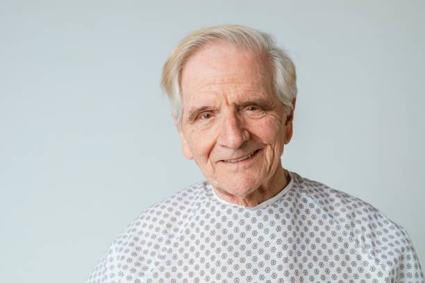 istock Senior man patient cured from coronavirus 2157902853