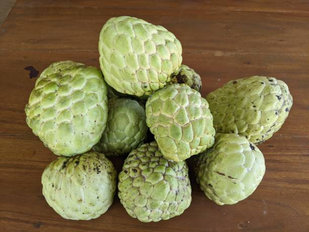 istock Fresh green annona fruit 2157911705
