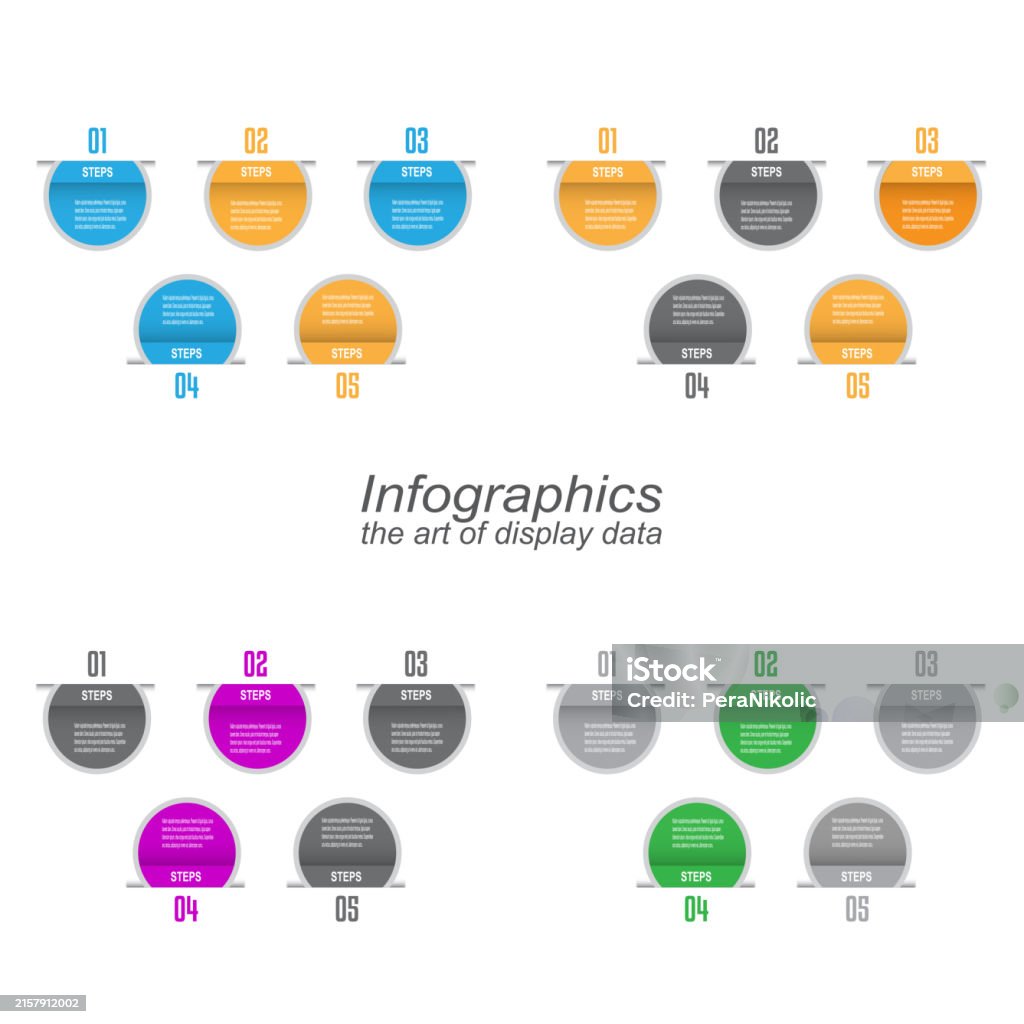 Display Ranking Collection Infographic Design Template Idea To Display Information ...