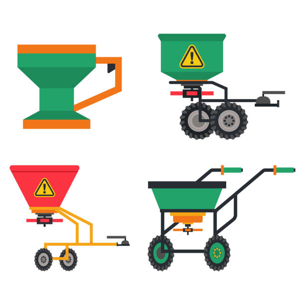 Salt Spreader Vector 30+ Lawn Spreader Stock Illustrations, Royalty-Free Vector Graphics ...