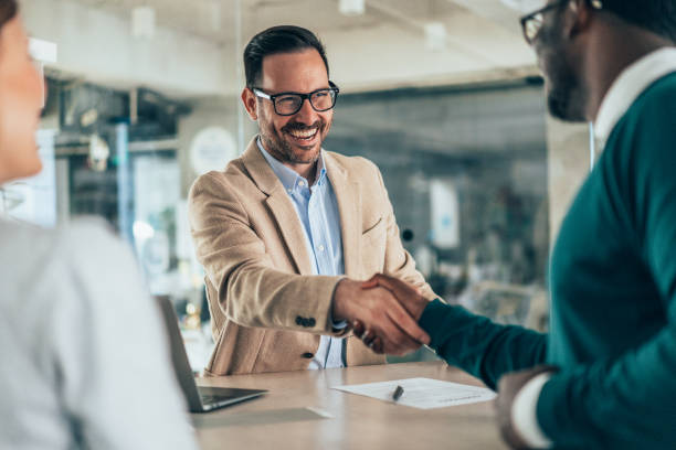 istock Handshake for the new agreement 2157914684