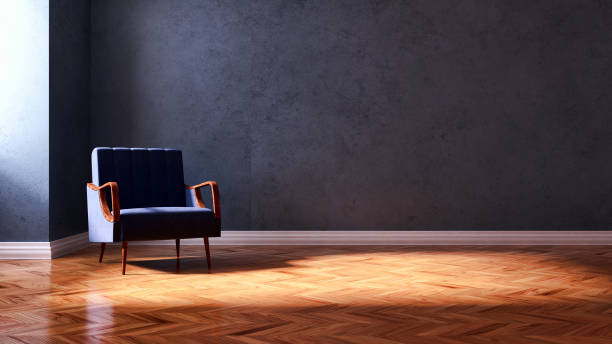 istock Large luxury modern bright interiors Living room mockup illustration 3D rendering image 2157915613