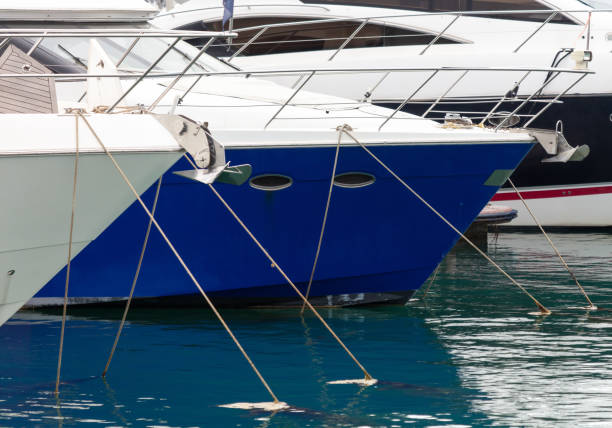 But from a yacht on the water.