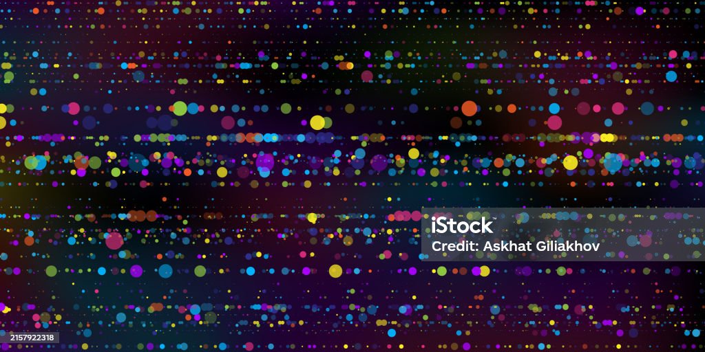 Science Visualizations With Stripes Big Data Visualization Stock Illustration - Download Image Now ...