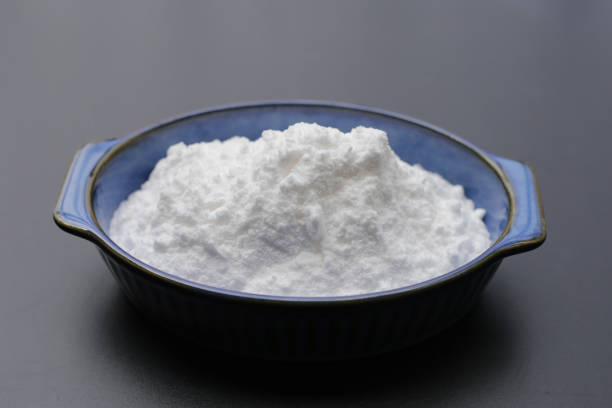 istock Bowl of baking soda, Sodium bicarbonate powder 2157928067