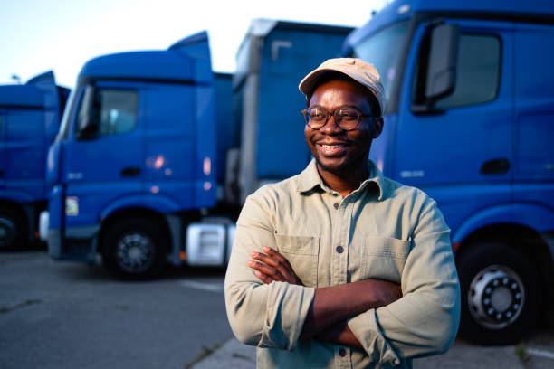 istock Proud on my job. Truck driver. 2157929305