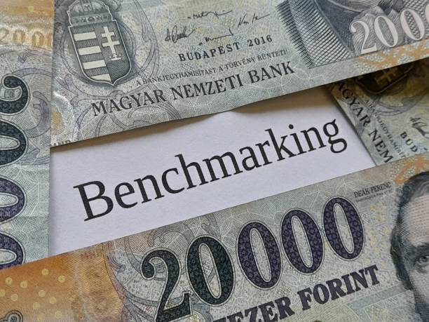 istock 20000 forint banknotes with Benchmarking subtitle 2157930654