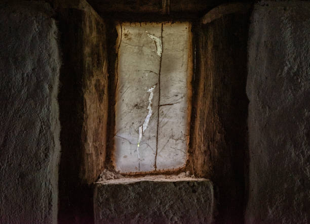 istock The old window in a room 2157930888