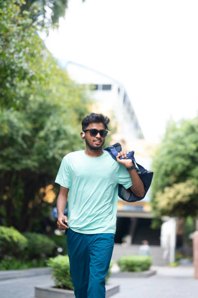 istock Fit athletic man after a workout standing outdoors 2157935657