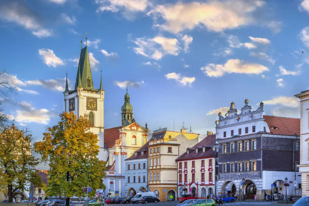 istock Main square in Litomerice, Czech republic 2157937838
