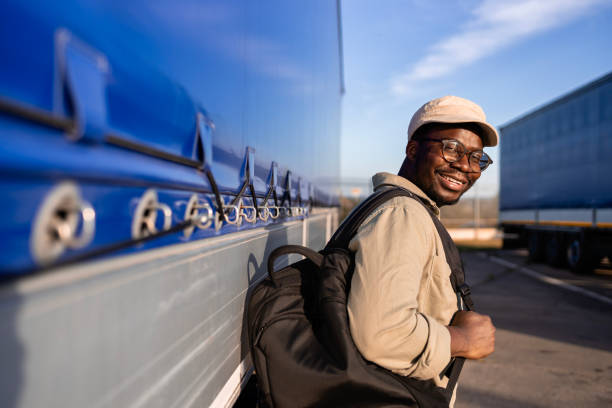 istock Truck driving business. 2157939157
