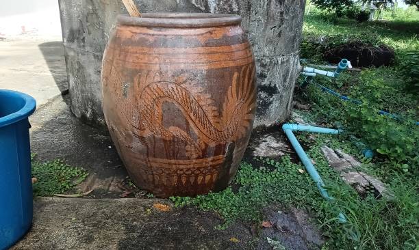 Handmade clay pottery