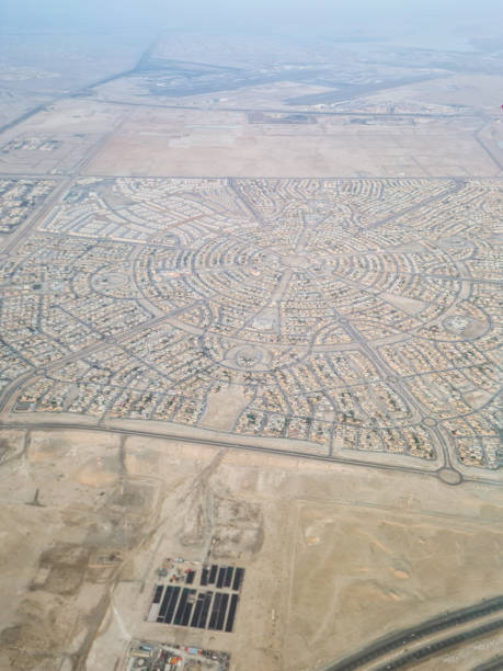 istock View From The Airplane Window Above Abu Dhabi 2157944286