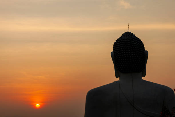 Buddha Statue on Ethagala (Elephant Rock), Kurunegala, Sri Lanka