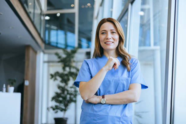 istock Confident nurse with a positive stance 2157949444