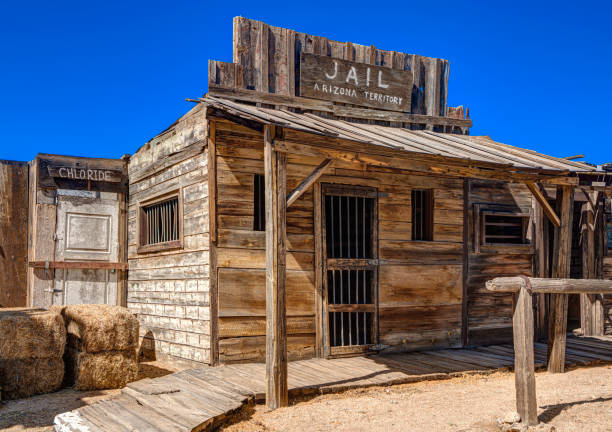 Chloride, Arizona, USA - April 29, 2023:    Chloride Historical Society Museum.