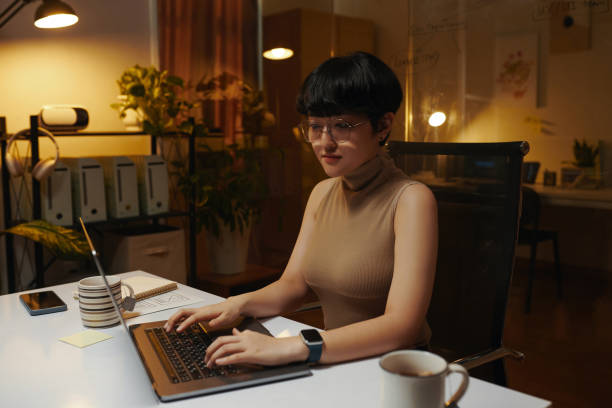 istock Marketing Manager Working on Laptop 2157951439