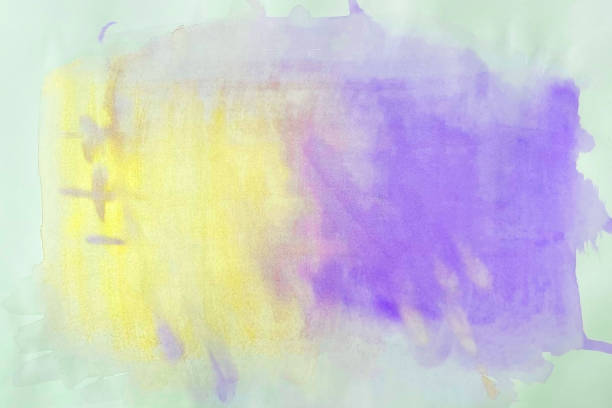 Abstract purple watercolor texture background for web banner graphic design