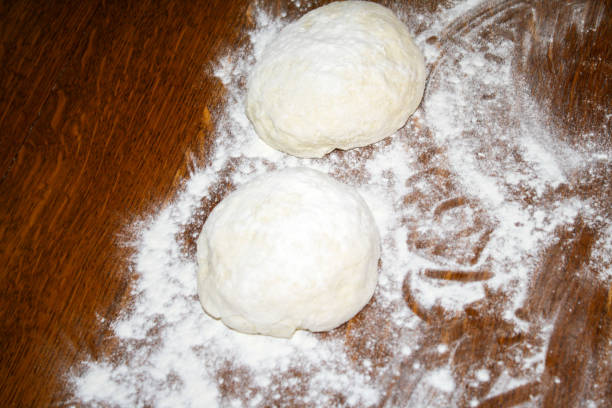 istock Preparation of bread in the traditional way 2157956641