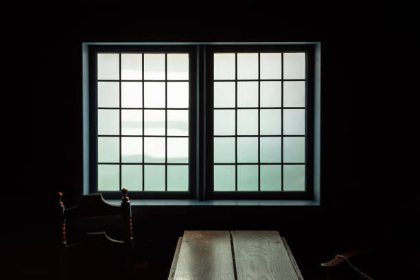 istock The old window in a room 2157959070