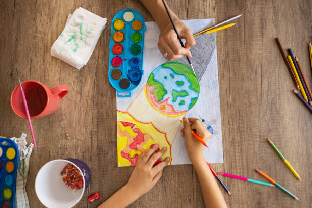 istock Mother helping daughter for homework 2157963730