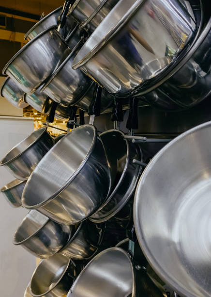 istock Various choice of cooking pot on display in a grocery store. 2157968979