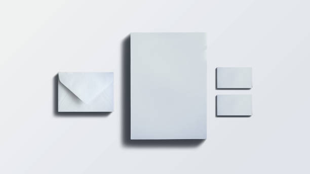 istock Raw Photo Realistic Stationery Mockup 2157970506