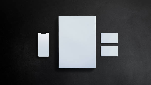 istock Raw Photo Realistic Stationery Mockup 2157970547