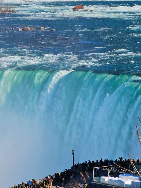 istock Tourists by Horseshoe Falls 2157976757