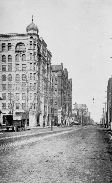 istock Antique photograph of Minneapolis: Masonic Temple 2157984539