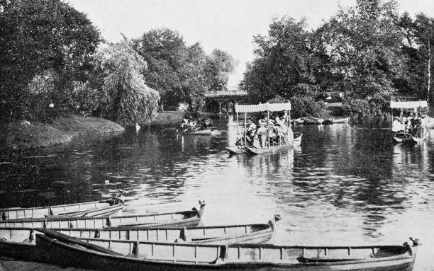 istock Antique photograph of Chicago: Lincoln Park 2157988561