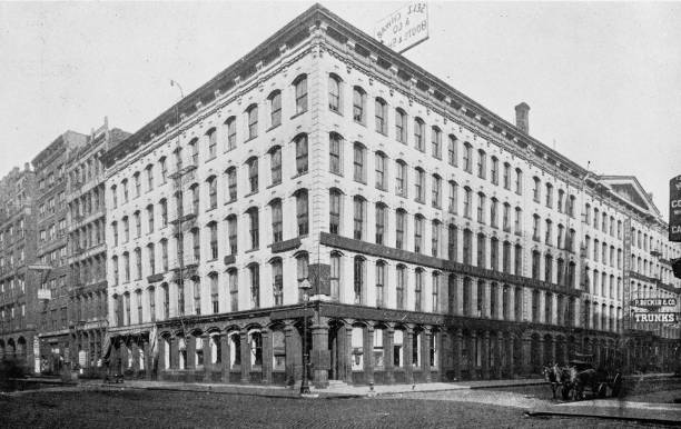 istock Antique photograph of Chicago: Wholesale District 2157989548