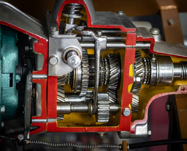 istock Motor of the old-timer car 2158000862