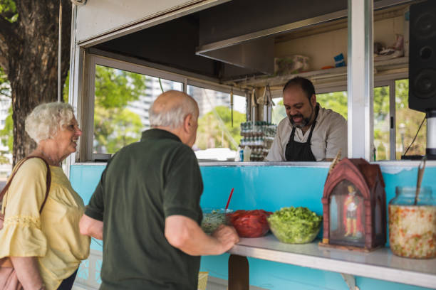 istock Food Truck Delight at Noon 2158008639