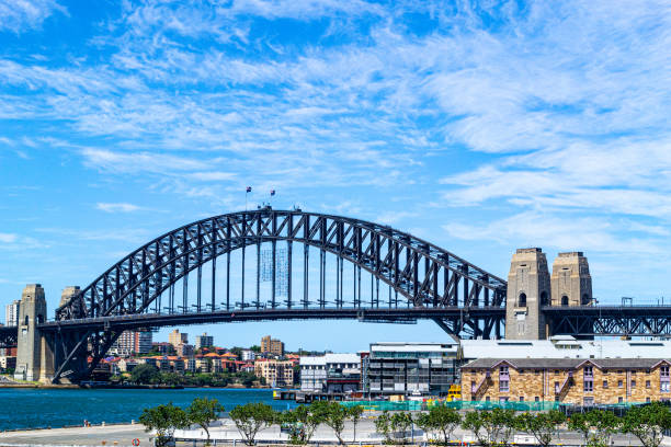 The impressive Sydney Harbour Bridge, Sydney, Australia
