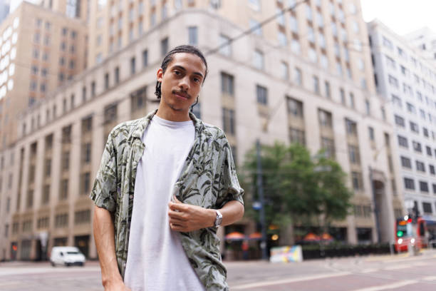 istock Modern Latinx student exploring an American city during the day 2158012672
