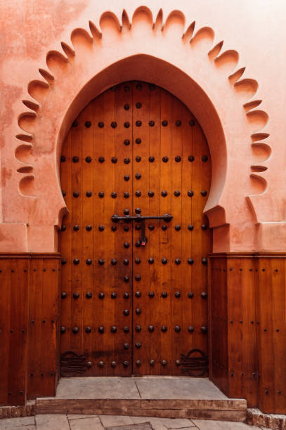 istock Facade of the Medersa Ben Youssef, in Marrakesh 2158015730