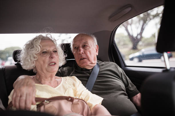 istock `Elderly Couple Enjoying Car Ride 2158016805