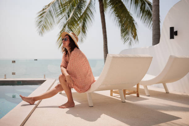istock Woman enjoying on vacation 2158022249