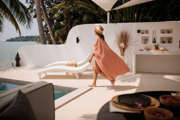 istock Woman enjoying on vacation 2158022477