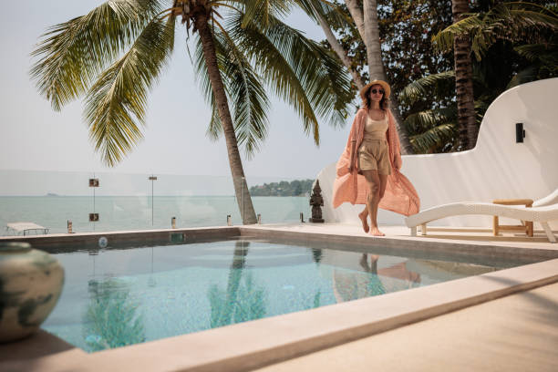 istock Woman enjoying on vacation 2158022509
