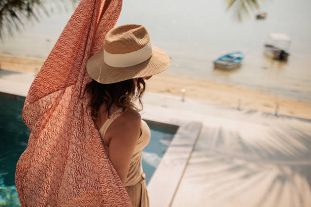istock Woman enjoying on vacation 2158023260