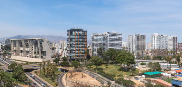 Aerial view of Lima, Peru