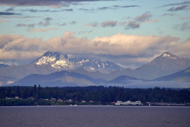 istock Ferry on Puget Sound 2158026368
