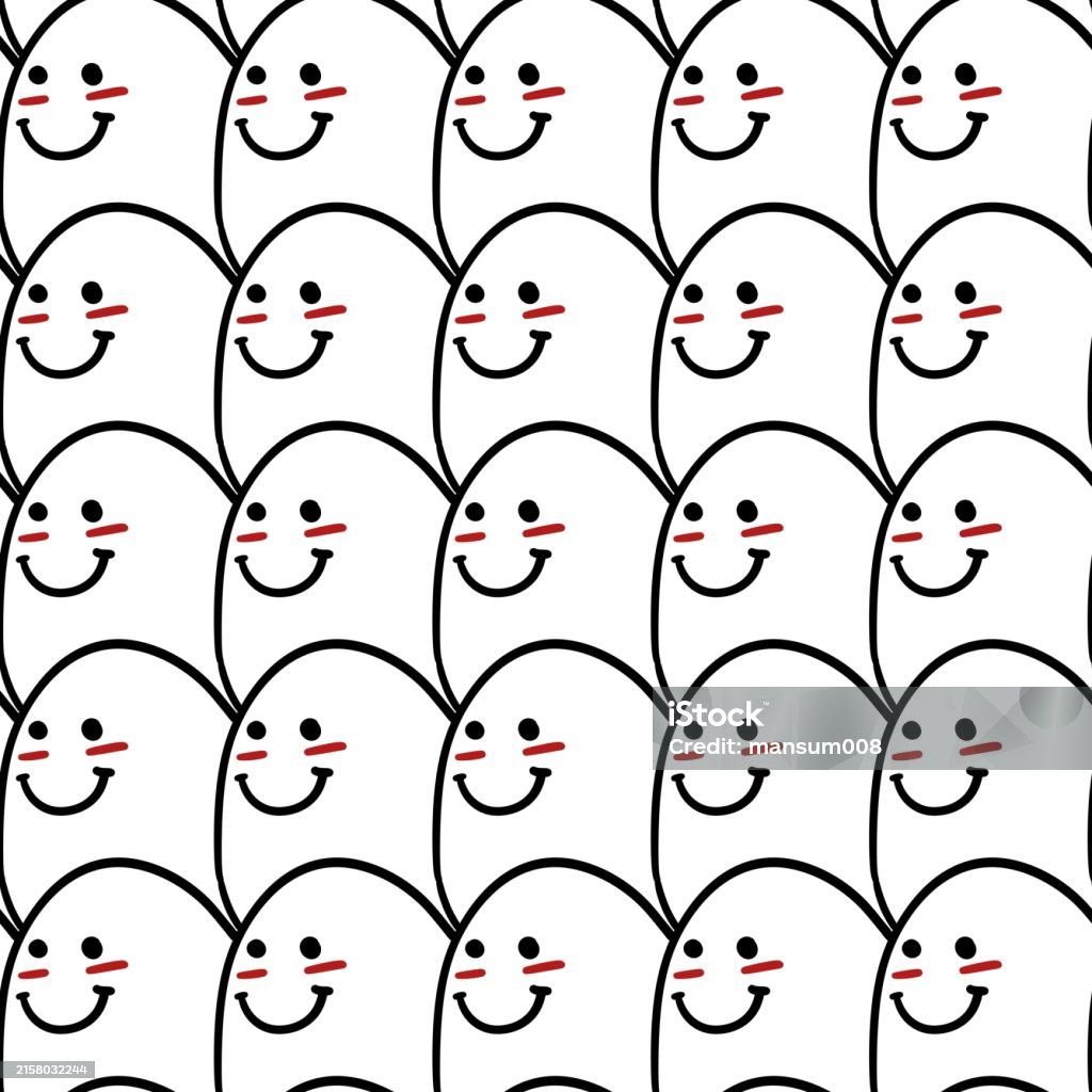 Cartoon Quite Patterns Seamless Pattern Of Cute Cartoon Background Stock Illustration ...