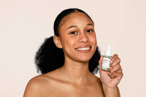 istock Woman using hyaluronic acid serum 2158035923